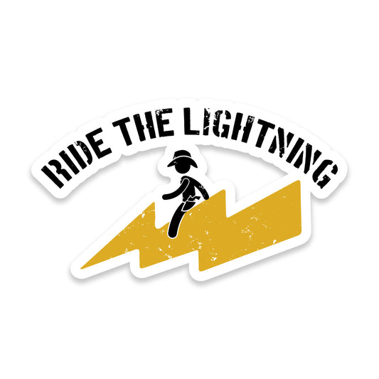 Ride The Lightning Sticker