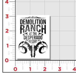 Demo Resort Logo Sticker