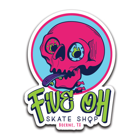 Five Oh Logo Sticker