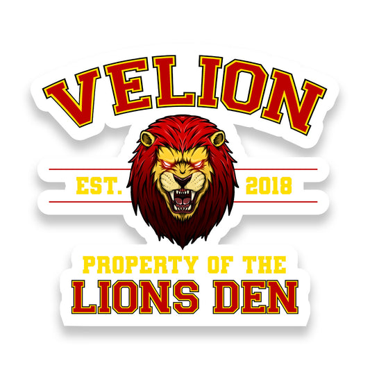 Lion's Den Sticker