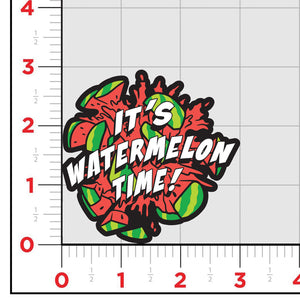 Watermelon Time Sticker