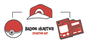 Badge Hunter Sticker