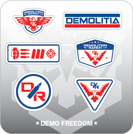 Demo Freedom Sticker Pack