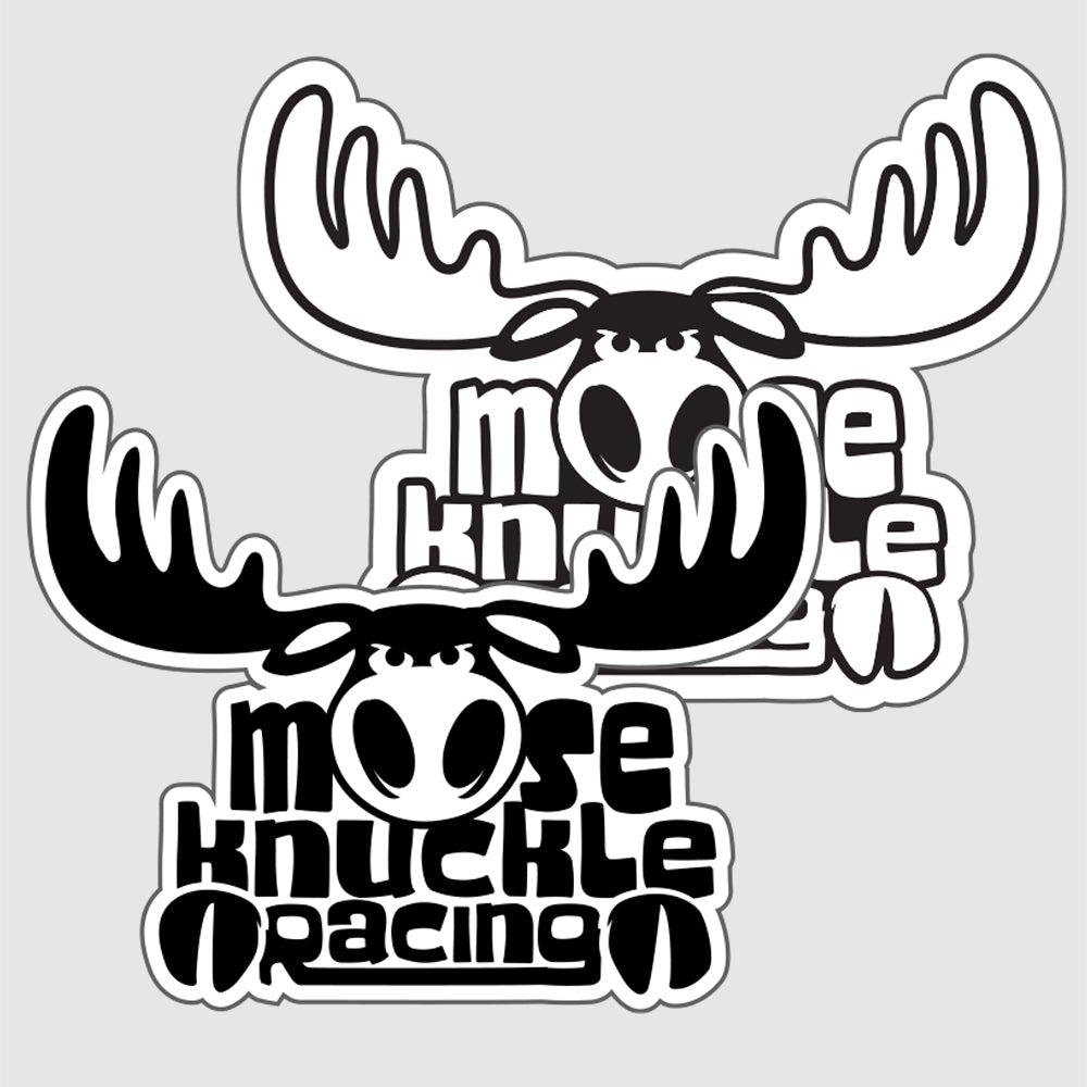 Moose Knuckle Racing Sticker