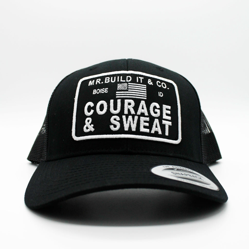 Courage & Sweat Trucker Hat