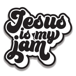 Jesus is My Jam Sticker