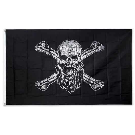 Robert Oberst Skull and Bones Pirate Flag