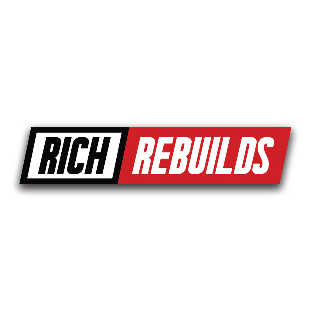 Rich Rebuilds Logo Sticker