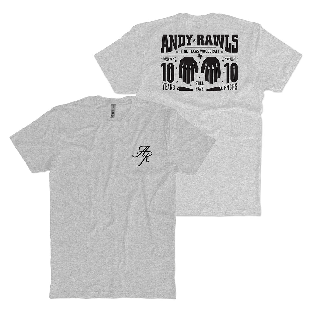 Andy Rawls 10 Year Anniversary T-Shirt